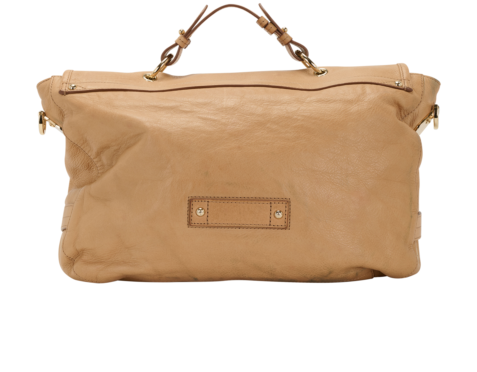 Tillie, &pound;250, Handbags, Beige, Leather, Back view